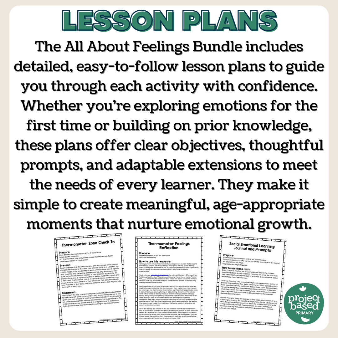 All About Feelings | Social Emotional Learning Bundle