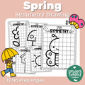 Spring Symmetry Drawing