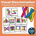 Popsicle Stick Picture Puzzles