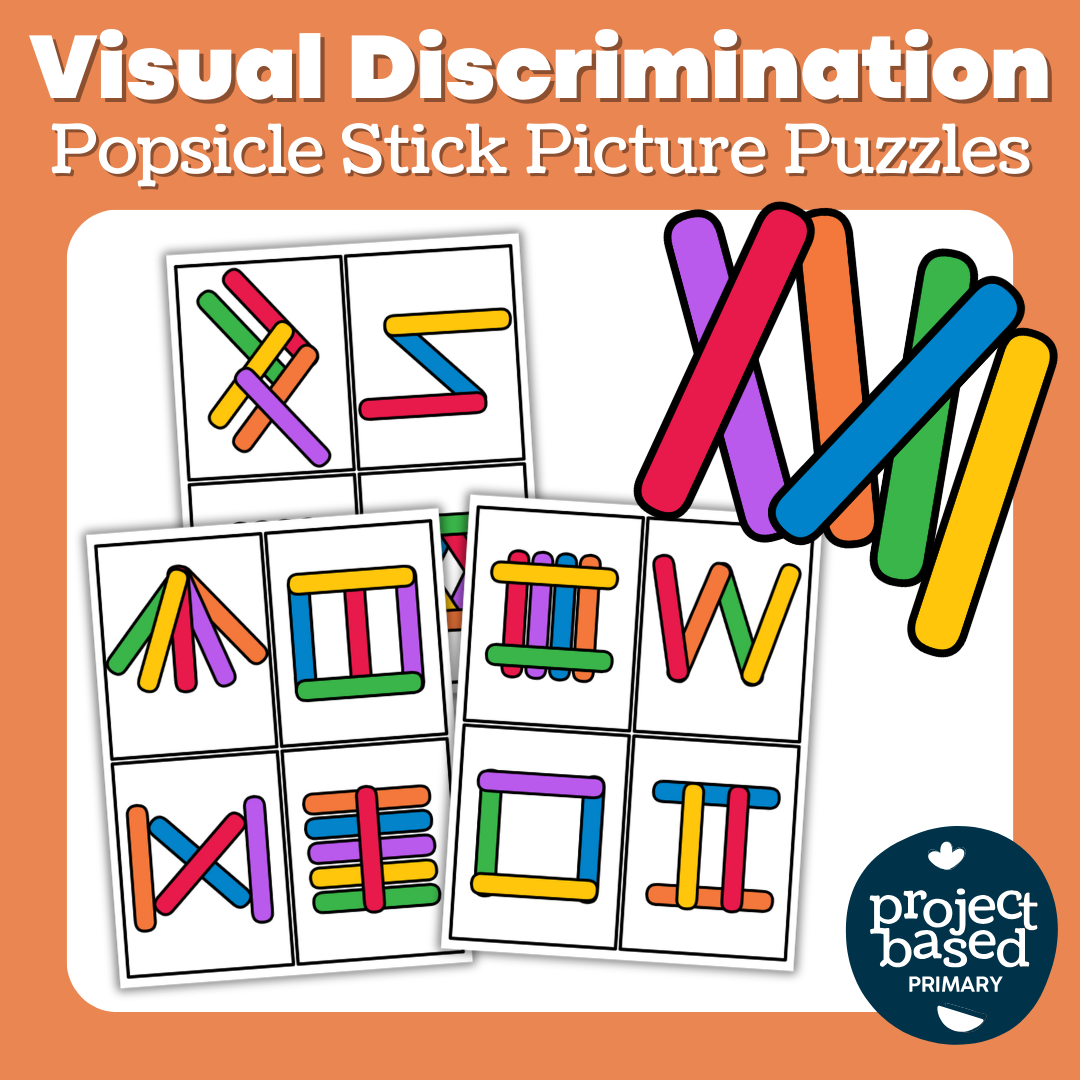 Popsicle Stick Picture Puzzles