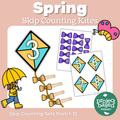 Spring Skip Counting Kites Repeated Addition and Multiplication