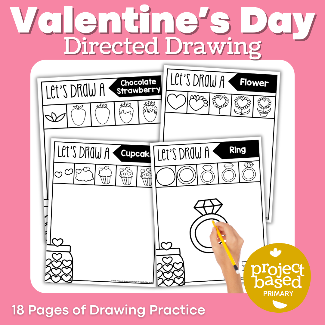 Valentine's Day Directed Drawing