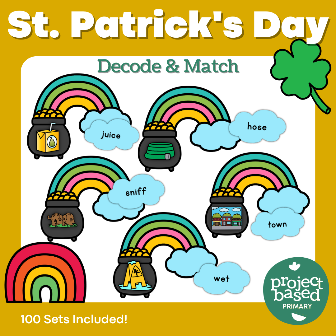 St. Patrick's Day Decode and Match