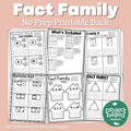 Fact Family No Prep Pack