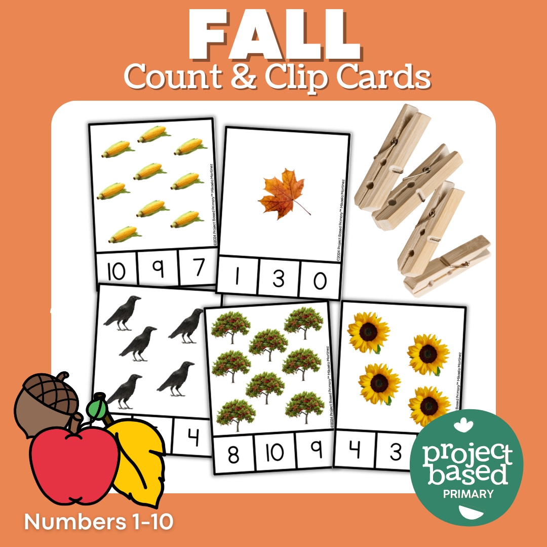 Fall Count and Clip Cards
