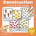 Construction Count and Clip Cards