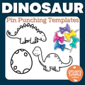 Dinosaur Themed Pin Punching