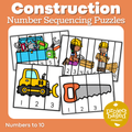 Construction Number Sequencing Puzzles