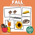 Fall Syllable Sort