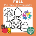 Fall Themed Pin Punching