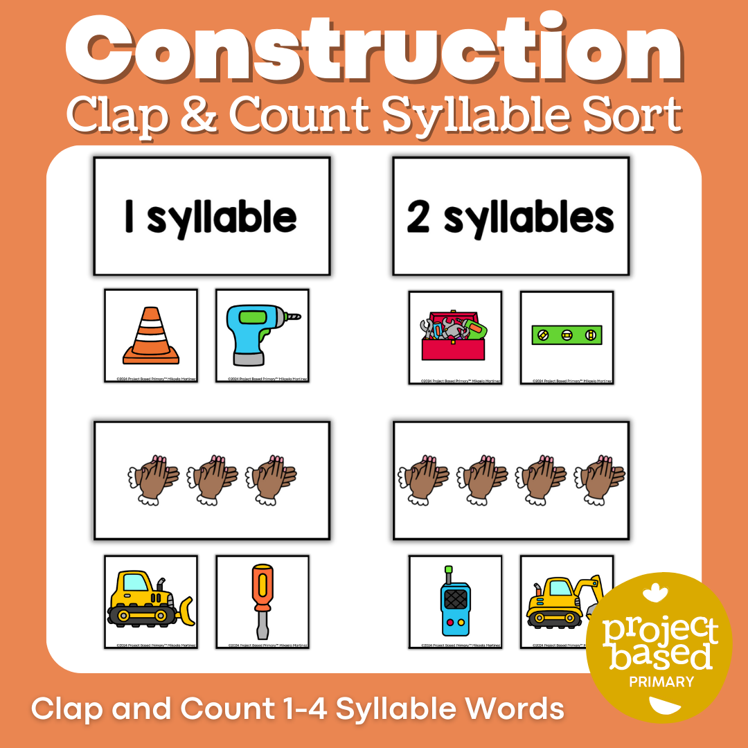 Construction Clap and Count Syllable Sort