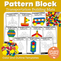 Transportation Pattern Block Mats