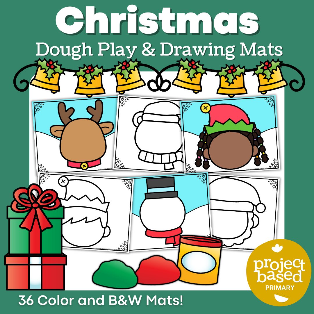 Christmas Dough Play Mats