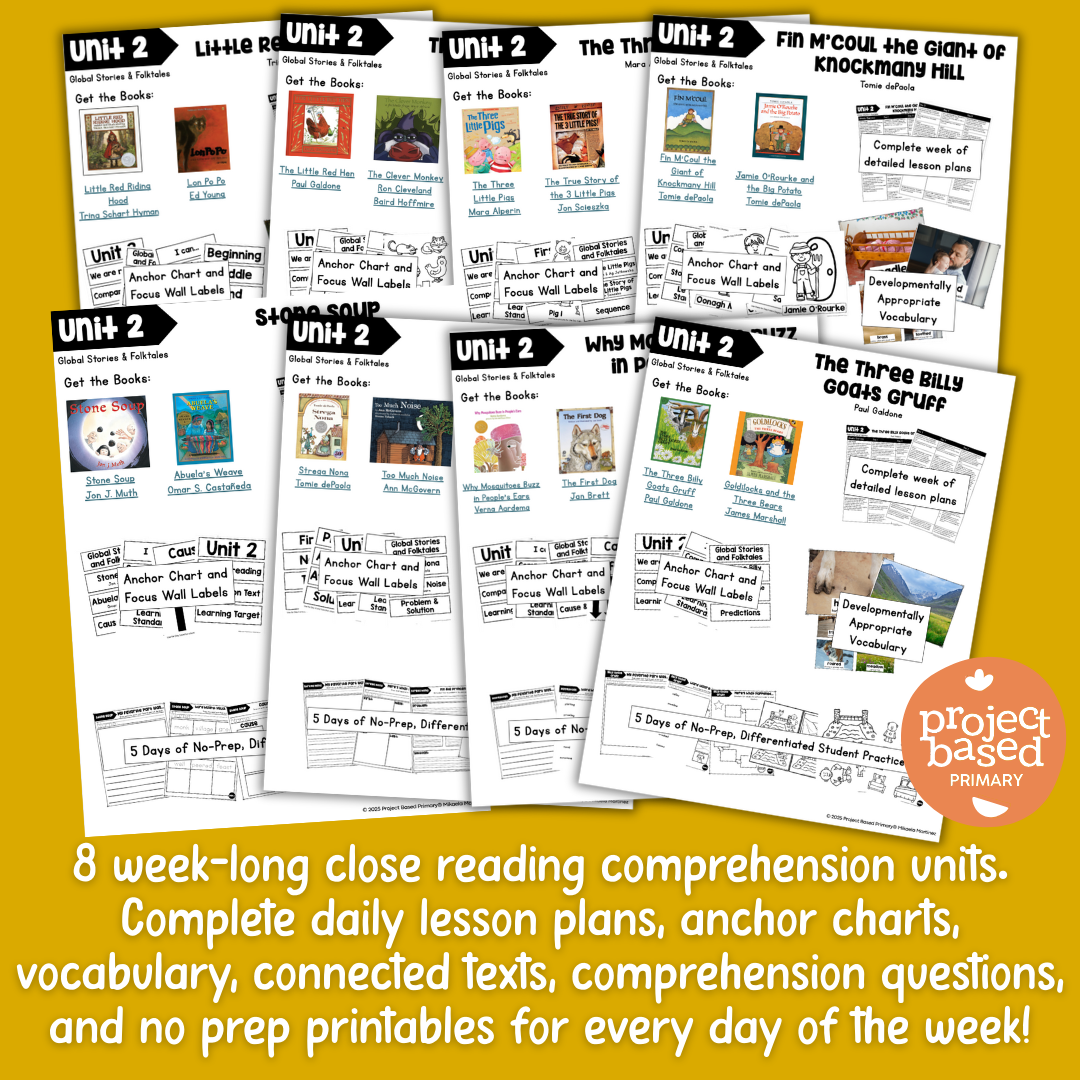 Unit 2: Global Stories & Folktales Belonging in Books™ Bundle