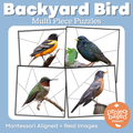 Backyard Bird Puzzles