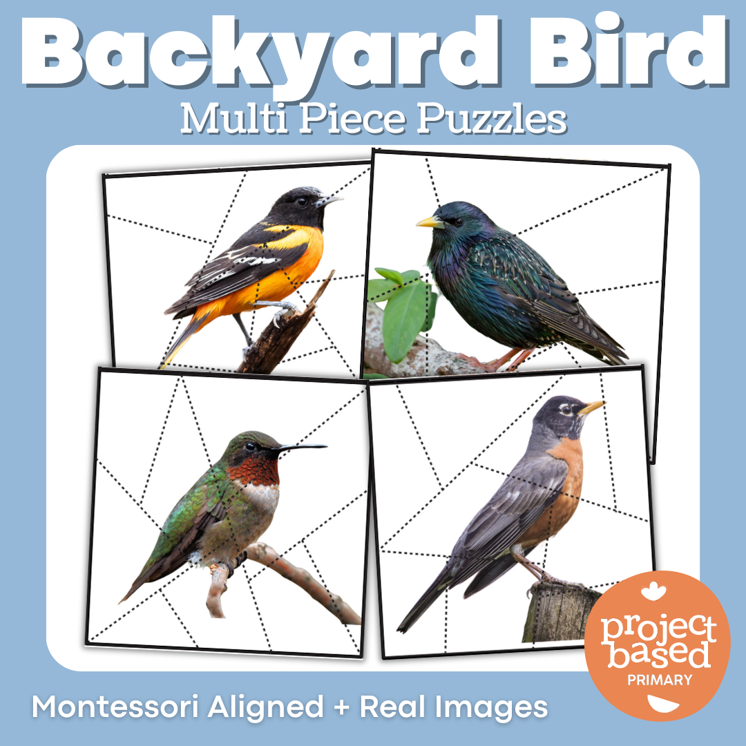 Backyard Bird Puzzles