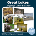 Great Lakes Animal Matching Cards