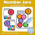 Number Jars Counting 0-20