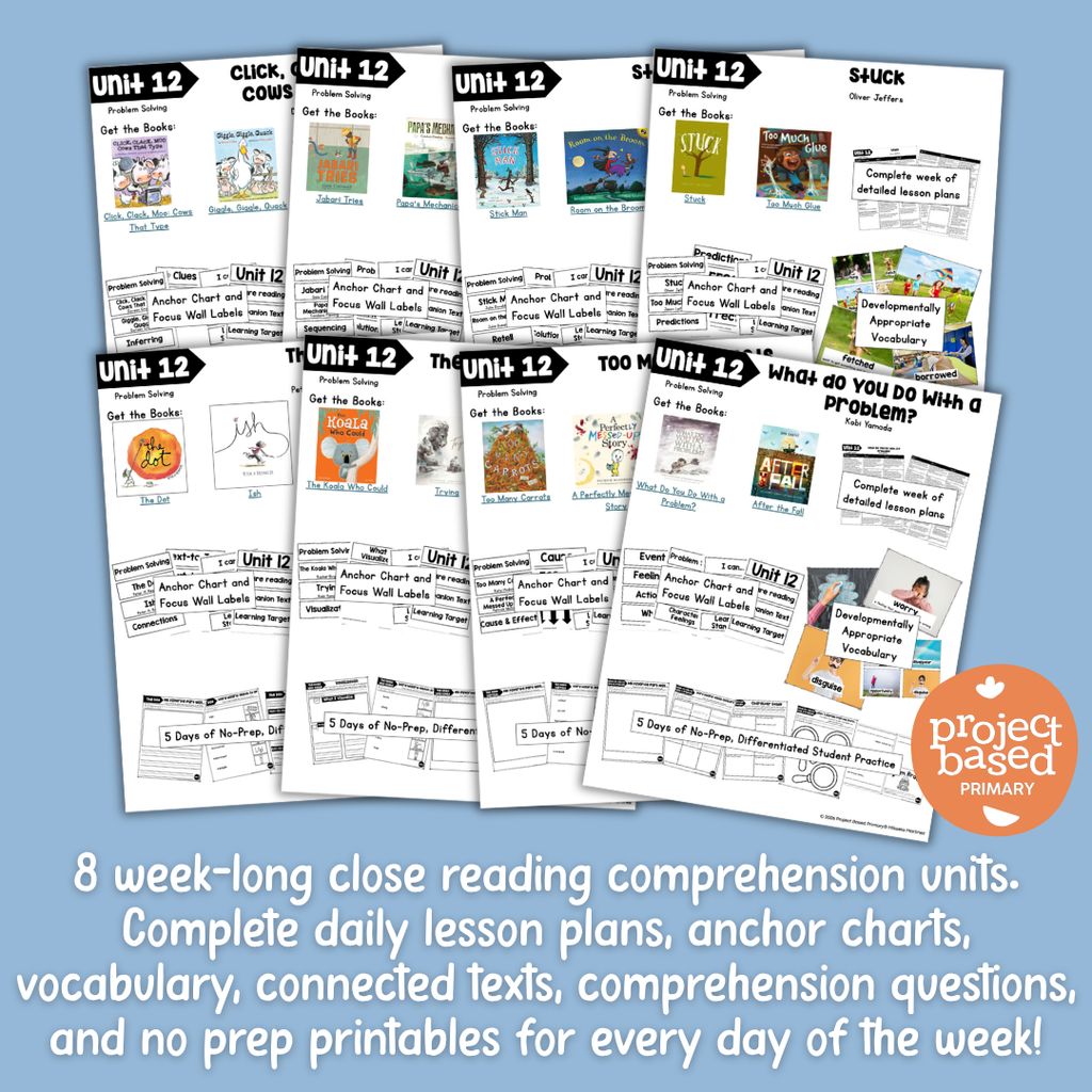 Unit 12: Problem Solving Belonging in Books™ Bundle