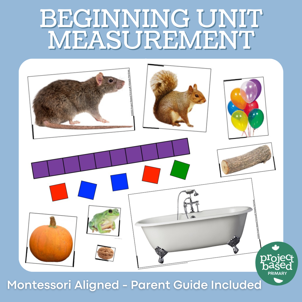Beginning Unit Measurement | Montessori Aligned