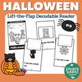 Halloween Lift-the-Flap Decodable Reader
