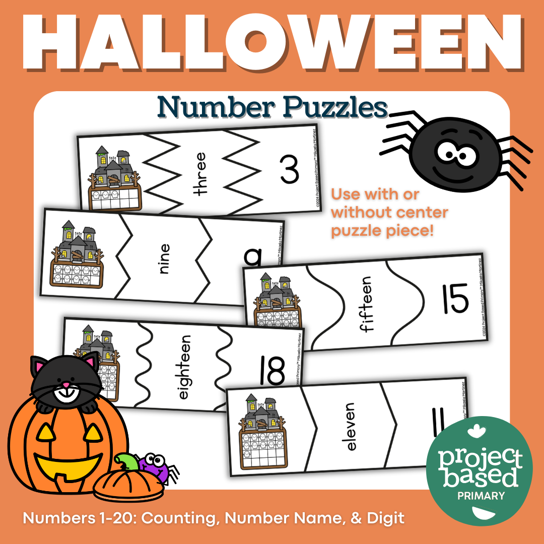 Halloween Number Puzzles