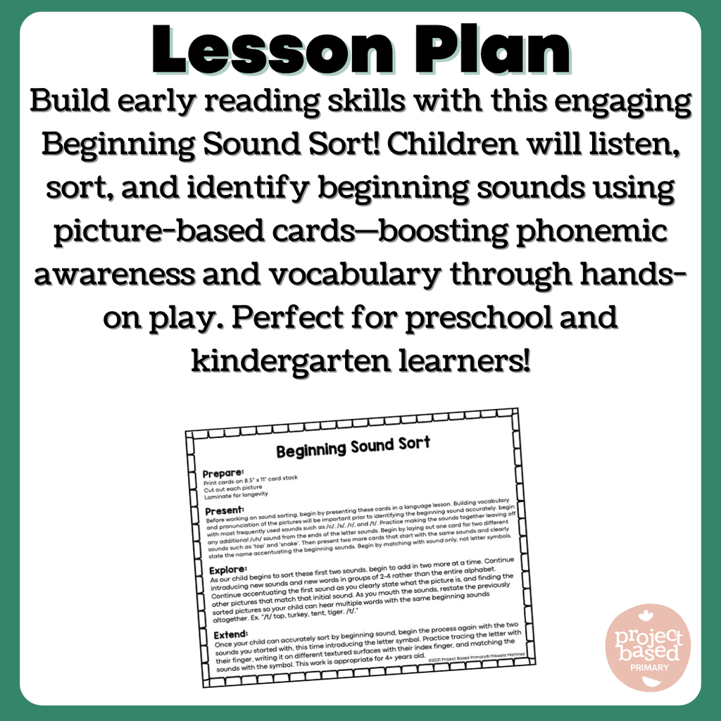 Beginning Sound Sort