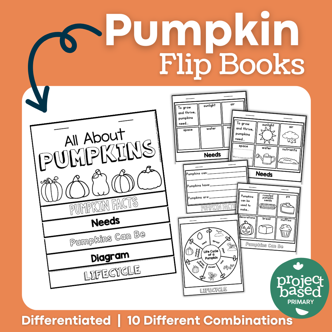 All About Pumpkins Flip Book