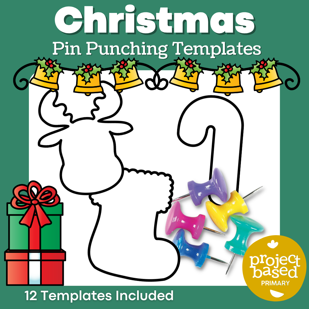Christmas Themed Pin Punching