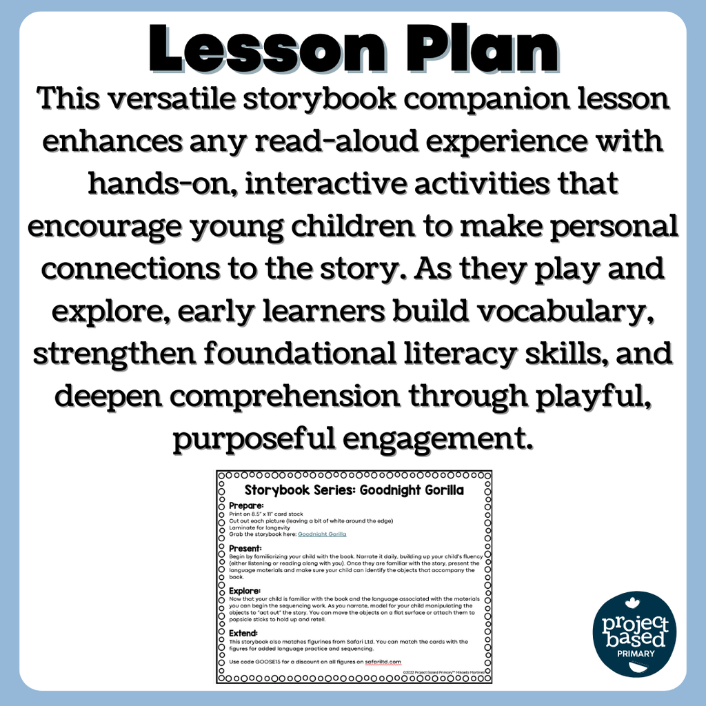 Goodnight Gorilla Storybook Series Book 1