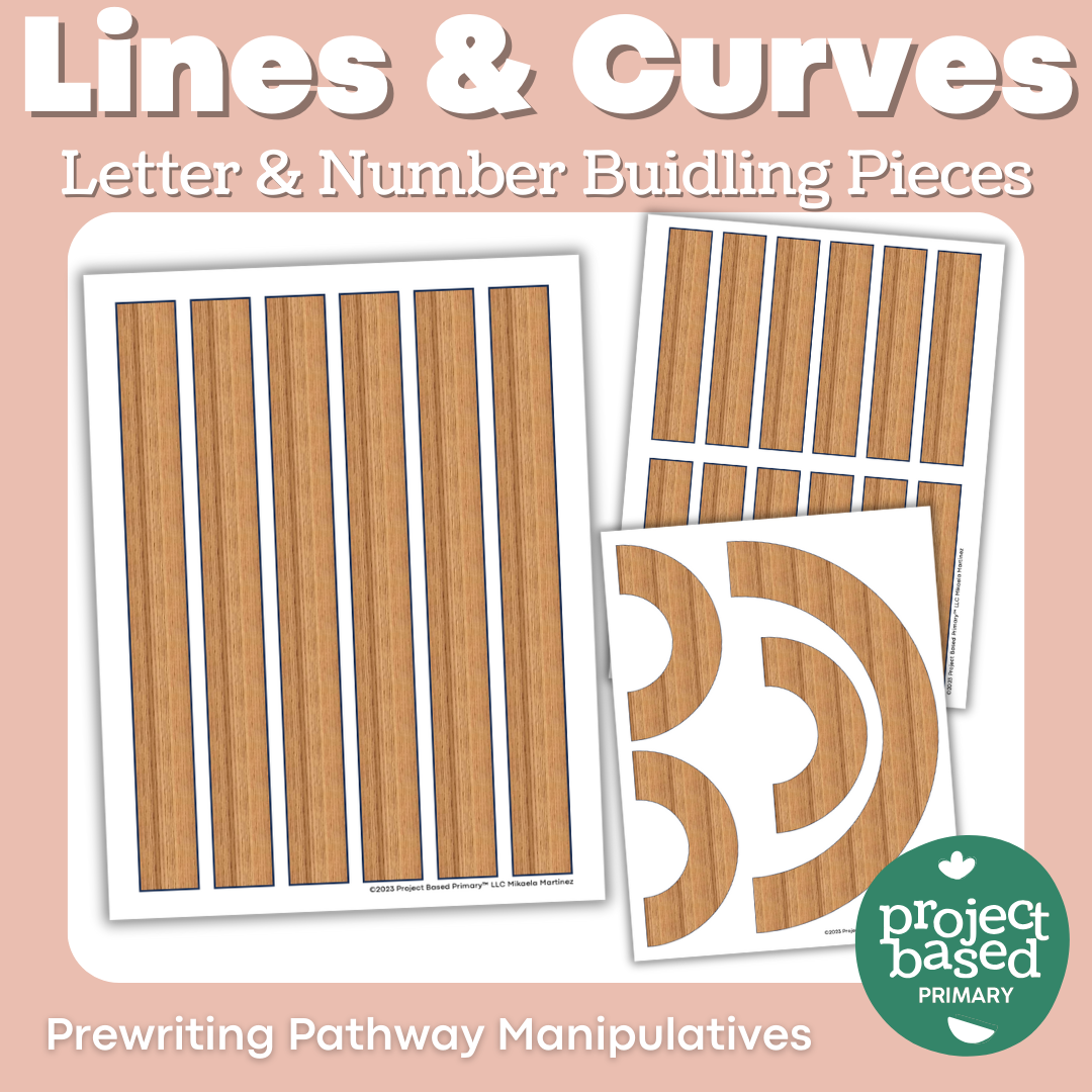 Letter and Number Building Pieces