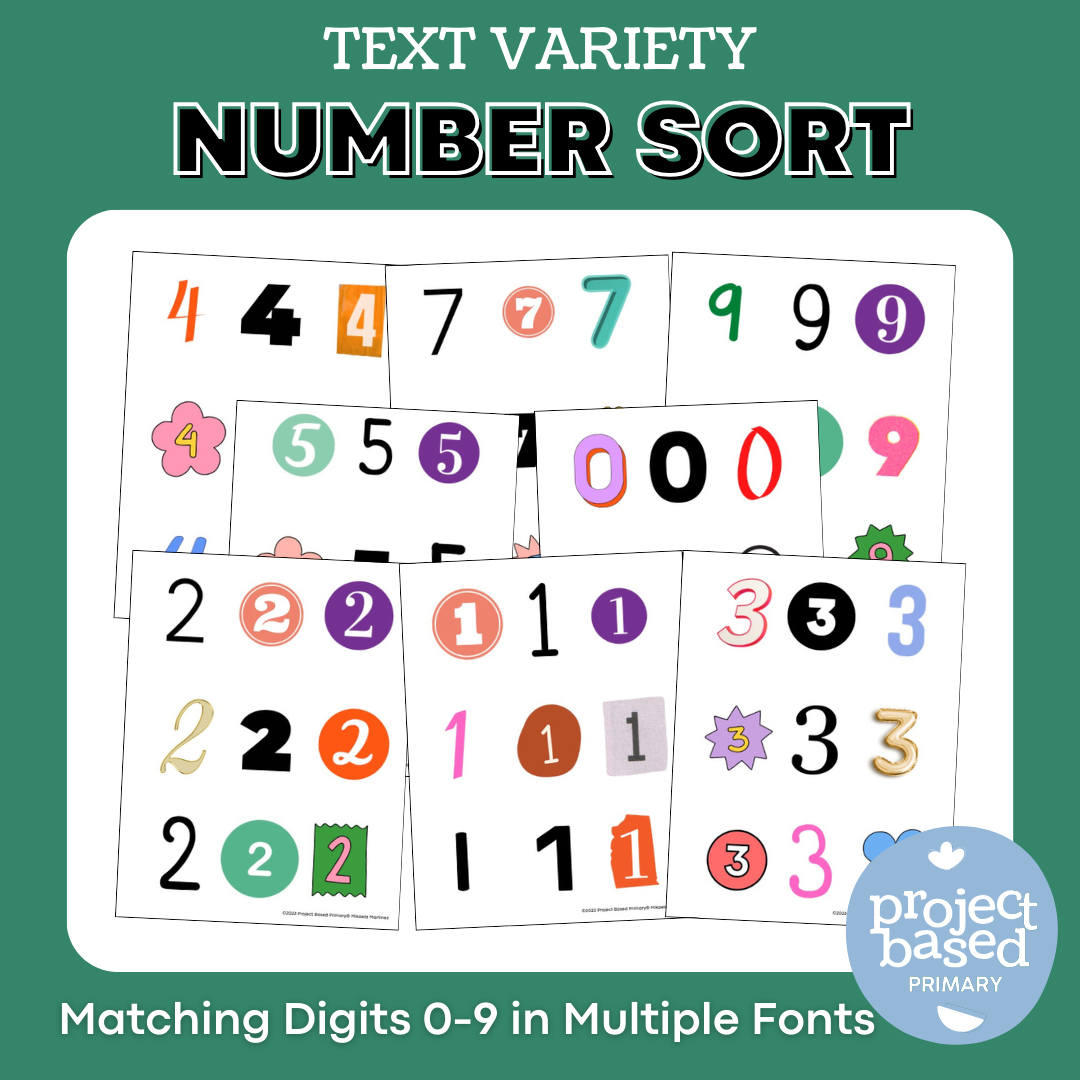 Text Variety Number Sort Number Identification