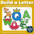 Build a Letter Uppercase Letter Craft