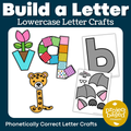 Build a Letter Lowercase Letter Craft