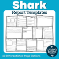 Shark Report Book Templates