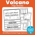 All About Volcanoes Flip Book
