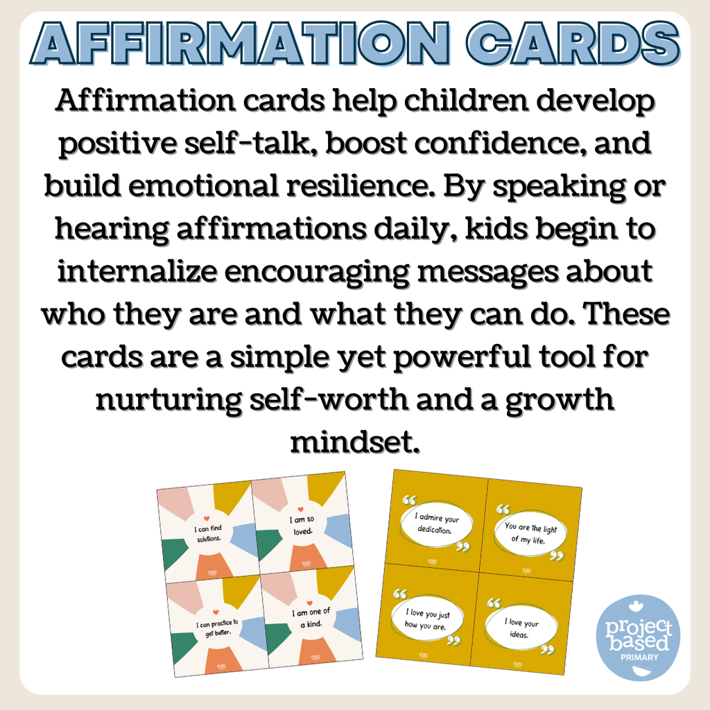 Affirmation Cards | Social Emotional Learning