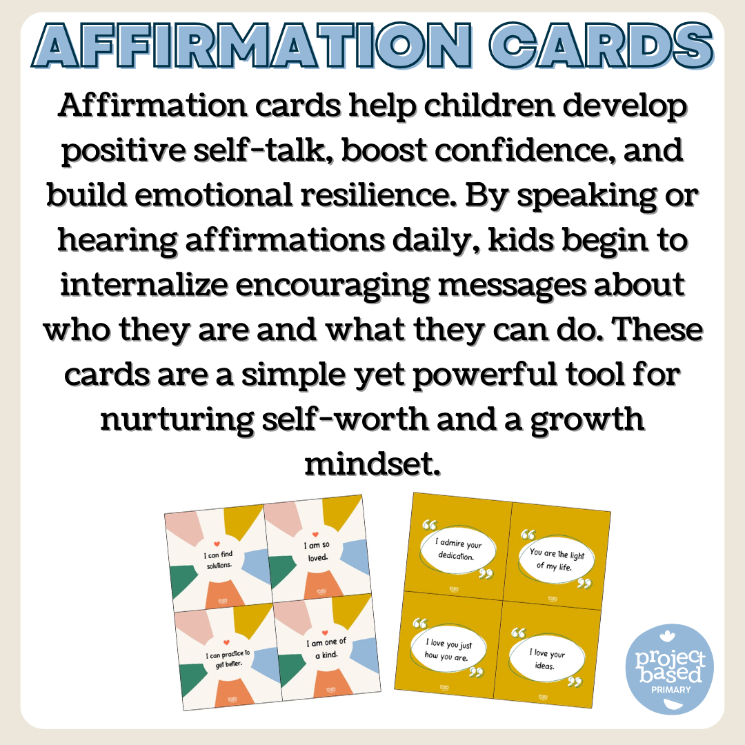 Affirmation Cards | Social Emotional Learning