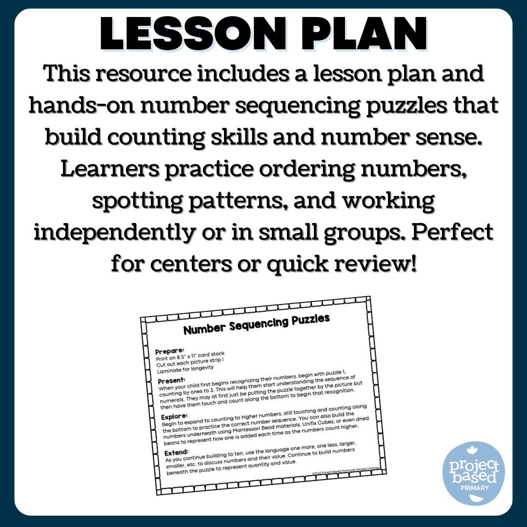 Number Sequencing Puzzles