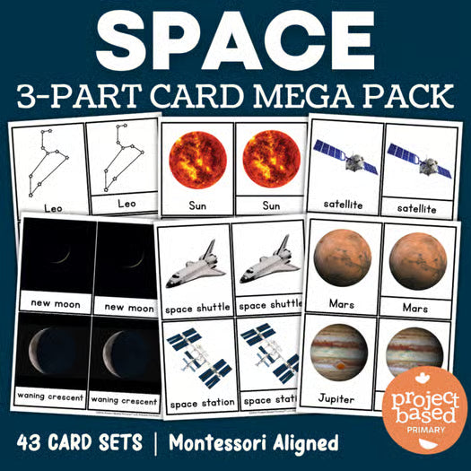 Space 3 Part Cards Mega Pack