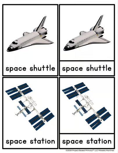 Space 3 Part Cards Mega Pack