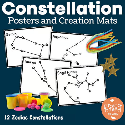 Constellation Dough Mats and Posters