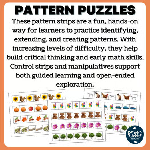 Object Pattern Puzzles Montessori Aligned