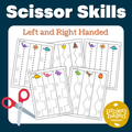 Beginning Scissor Skills Cutting Practice