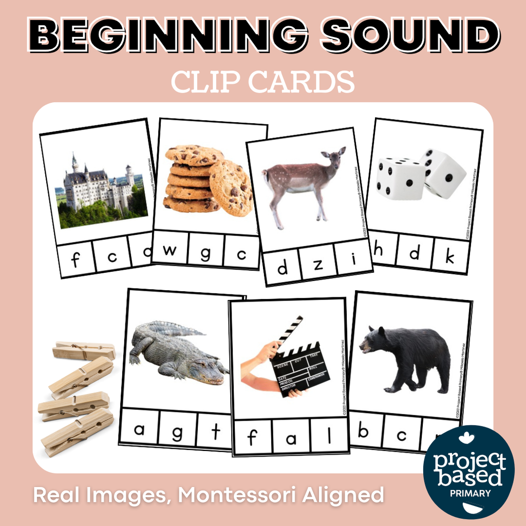 Beginning Sound Clip Cards