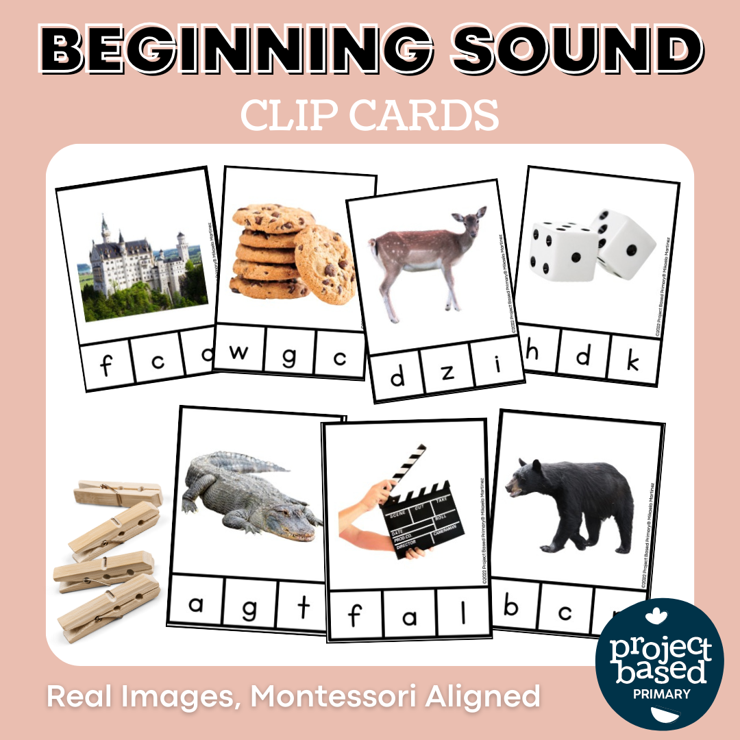 Beginning Sound Clip Cards