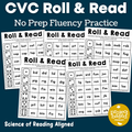 CVC Roll and Read No Prep Pack
