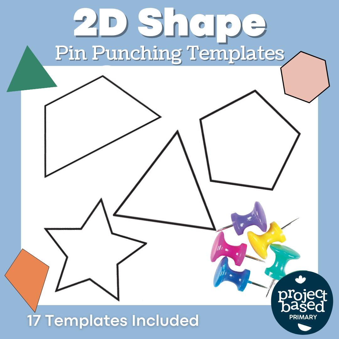Shape With Pin 2D Shapes Pin Punching – Project Based Primary