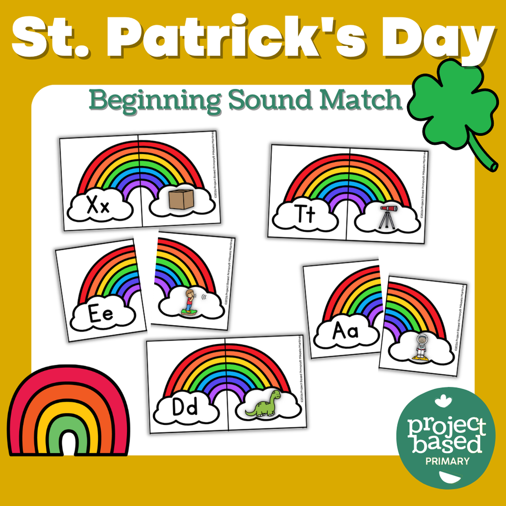 St. Patrick's Day Beginning Sound Match