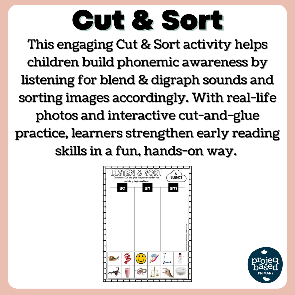 Blends & Digraphs Low Prep Pack